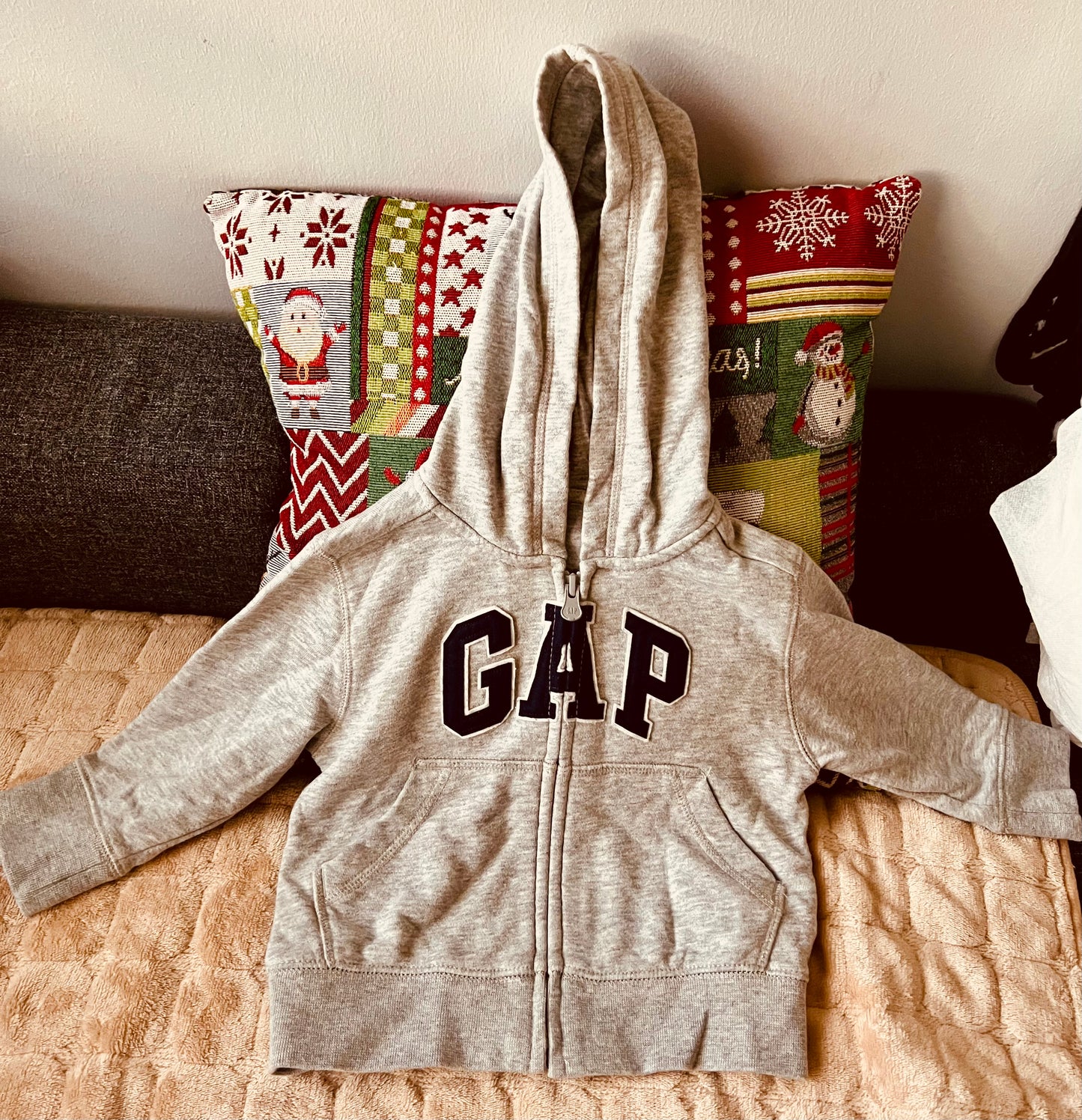 Gap gray jacket 18-24 months