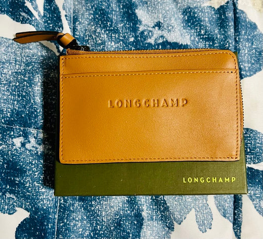 Longchamp Small Brown Wallet