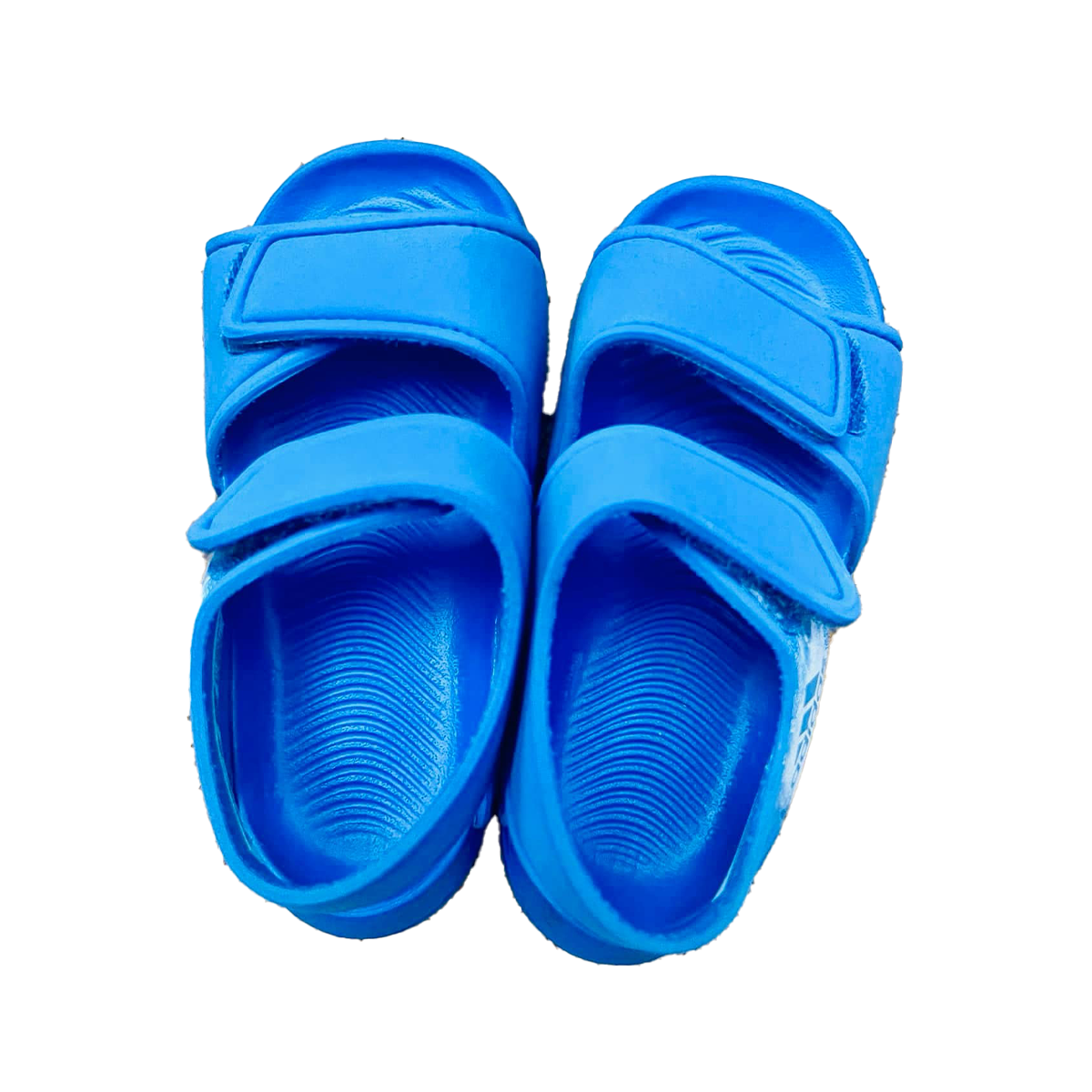 Blue Adidas Sandals for Kids Size 7K US