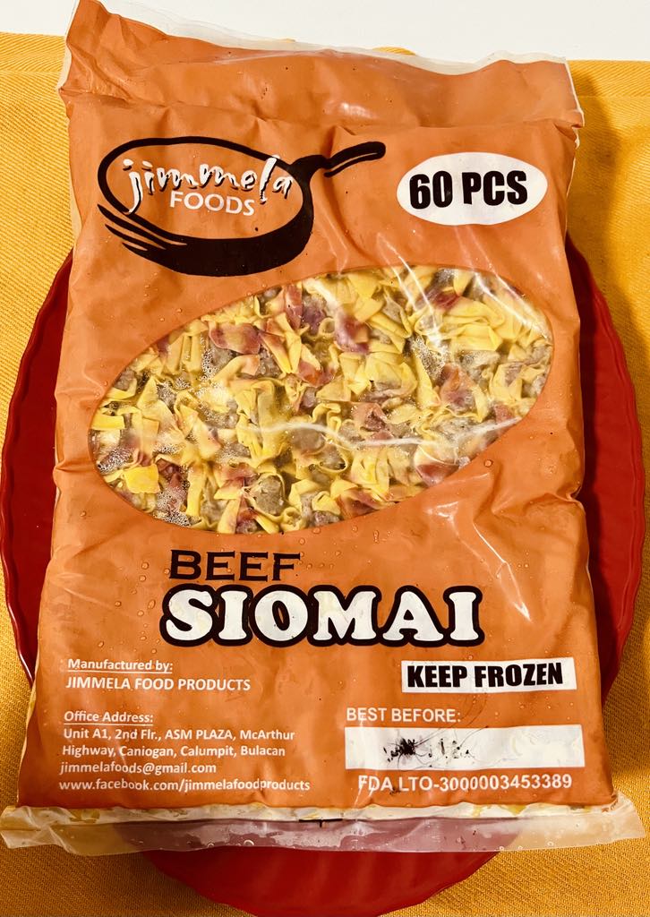 Beef Siomai 60 PCS Frozen