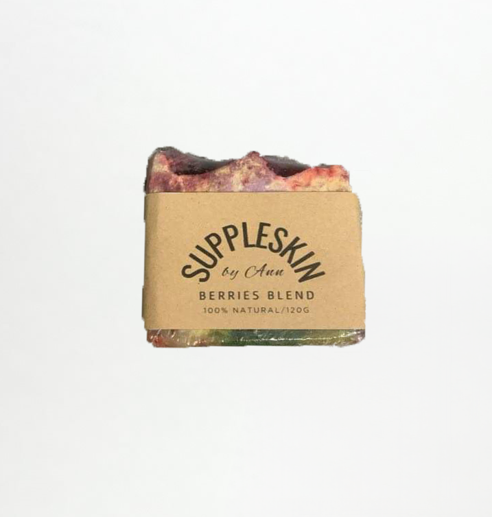 Mixed Berries Rice Soap by Supple Skin